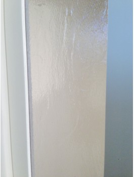 The Eurostar Folding Door - Extension Panel - White - Glass